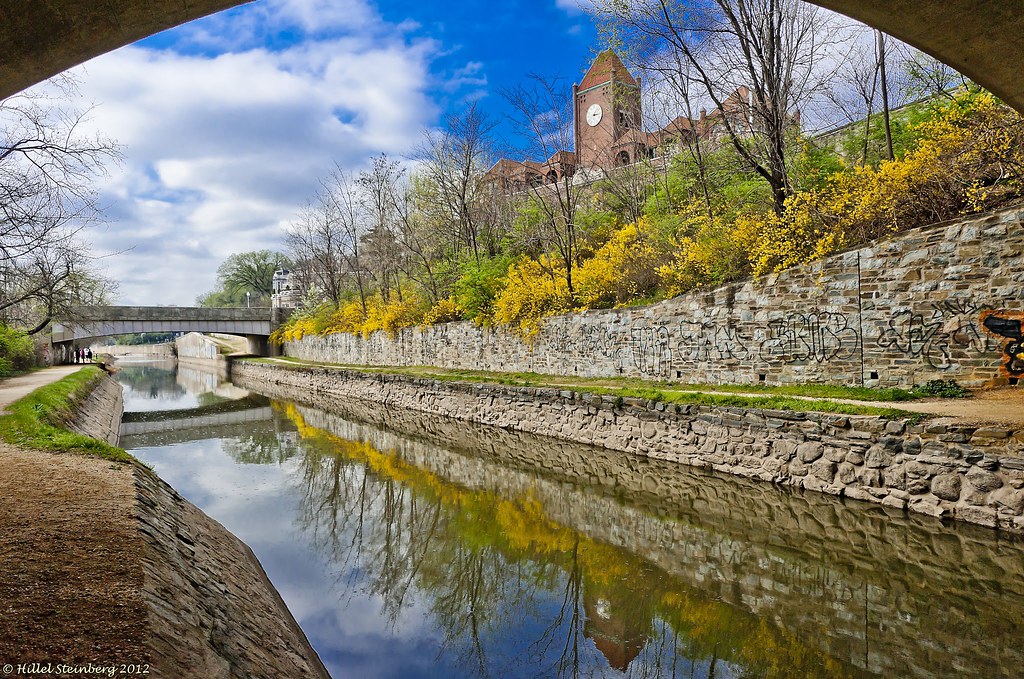 Trailhead c&o canal starting in Georgetown